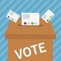 democracia voto eleições vetor