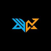 design criativo do logotipo da carta wz com gráfico vetorial, logotipo simples e moderno wz. vetor