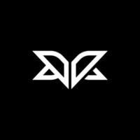 design criativo do logotipo da letra dd com gráfico vetorial, logotipo simples e moderno do dd. vetor