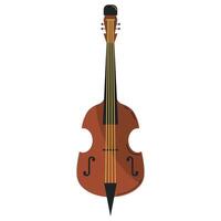 instrumento musical violino vetor