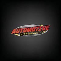 logotipo do emblema do carro automotivo logotipo perfeito para negócios relacionados ao carro da indústria automotiva vetor