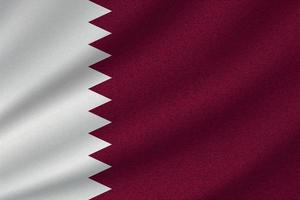 bandeira nacional do qatar vetor