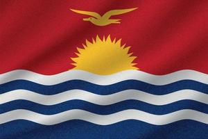 bandeira nacional de kiribati vetor