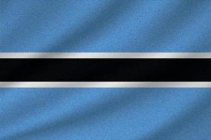 bandeira nacional do botswana vetor