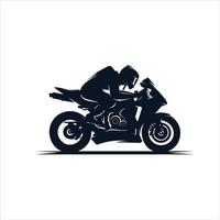 modelo de design de logotipo de motocicletas vetor