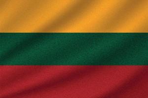 bandeira nacional da lituânia vetor