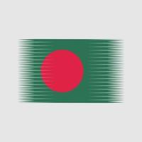 vetor de bandeira de bangladesh. bandeira nacional