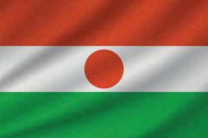 bandeira nacional do niger vetor