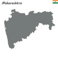 mapa do estado da índia vetor