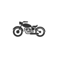ilustração de design de logotipo de ícone de motocicleta vetor