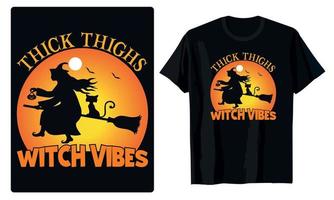 melhor design de halloween para camisetas, cartões de presente, banners, vetores, cartazes, impressão, etc vetor