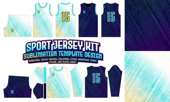 Padrão de design de impressão de camisa esportiva sublimação futebol futebol badminton vetor