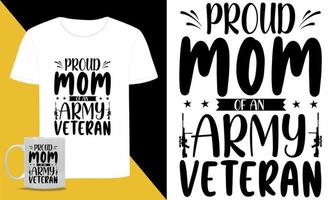 camiseta tipográfica svg veterano americano vetor