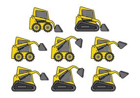 Vetor livre do skid steer