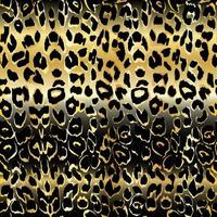 fundo de leopardo. padrão sem emenda. Estampa de animal. vetor