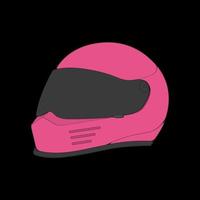 bloco de capacete ilustração vetorial de rosto inteiro, conceito de capacete, vetor de capacete, arte vetorial