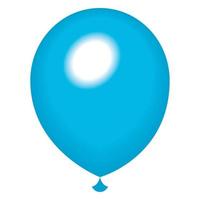 balão azul hélio flutuando vetor