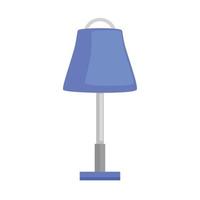 lâmpada de casa azul vetor