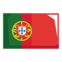 bandeira de Portugal vetor