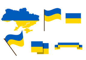 Vetor livre do mapa da Ucrânia