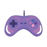 controle de videogame roxo vetor