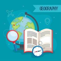 disciplina de geografia vetor