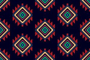 floral húngaro polonês moravian folk étnica sem costura padrão design. tecido asteca tapete boho mandalas têxtil decoração papel de parede. vetor de bordado tradicional de flor de motivo nativo tribal