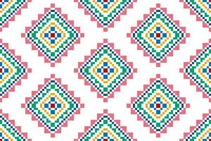 floral húngaro polonês moravian folk étnica sem costura padrão design. tecido asteca tapete boho mandalas têxtil decoração papel de parede. vetor de bordado tradicional de flor de motivo nativo tribal