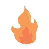 ícone de chama de fogo vetor