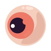ícone de desenho de globo ocular vetor