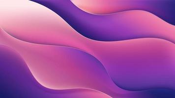 gradiente líquido abstrato forma fluida onda dinâmica fundo moderno colorido vetor