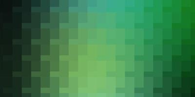 modelo de vetor azul claro e verde com retângulos.