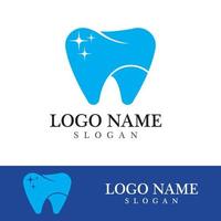 ilustração em vetor modelo logotipo dental