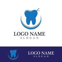 ilustração em vetor modelo logotipo dental