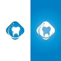 ilustração em vetor modelo logotipo dental