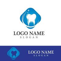 ilustração em vetor modelo logotipo dental