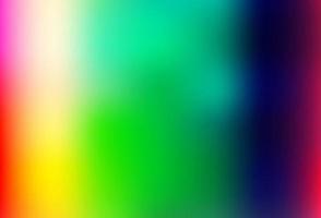 luz multicolor, padrão de bokeh moderno de vetor de arco-íris.