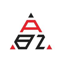 logotipo abz, letra abz, design de logotipo de letra abz, logotipo de iniciais abz, logotipo abz vinculado com círculo e logotipo de monograma maiúsculo, tipografia abz para tecnologia, marca de negócios e imobiliária abz, vetor