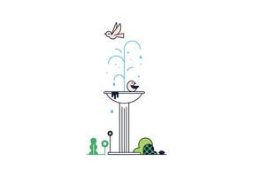 Free Fountain Vector