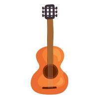 instrumento musical de guitarra vetor