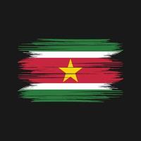 vetor grátis de design de bandeira do suriname