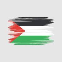 vetor grátis de design de bandeira da palestina