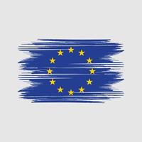 vetor livre de design de bandeira europeia