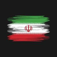 vetor grátis de design de bandeira iraniana