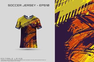 vetor de design de camisa esportiva. design esportivo para futebol, corrida, camisa de jogos. vetor.