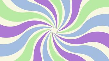ilustração de fundo espiral colorida, perfeita para papel de parede, pano de fundo, cartão postal, plano de fundo para seu projeto vetor