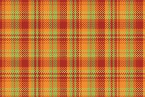 padrão de cor de halloween tartan ou xadrez. vetor