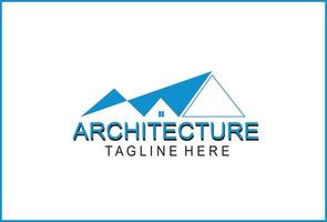arquitetura, vetor profissional de logotipo imobiliário