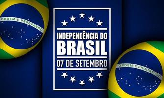 projeto de plano de fundo do dia da independência do brasil.