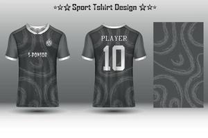 maquete de camisa de futebol, maquete de camisa de futebol, maquete de camisa de ciclismo e maquete de camisa esportiva com padrão geométrico abstrato vetor livre